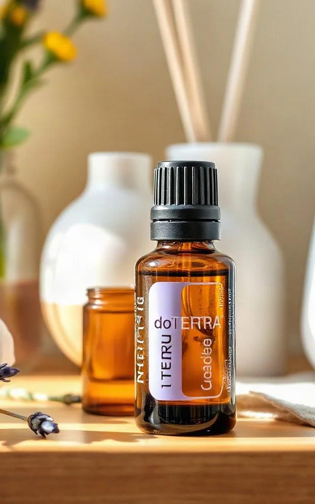 doTERRA oliën die een onrustige baby kalmeren