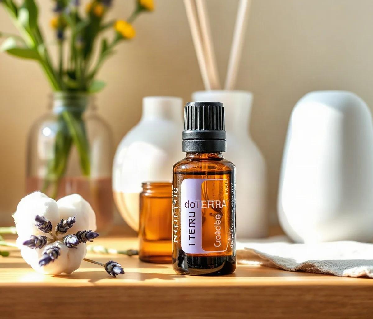 doTERRA oliën die een onrustige baby kalmeren