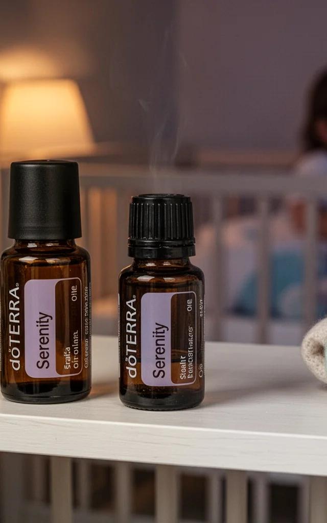 Olejki eteryczne na spokojny sen malucha doTERRA