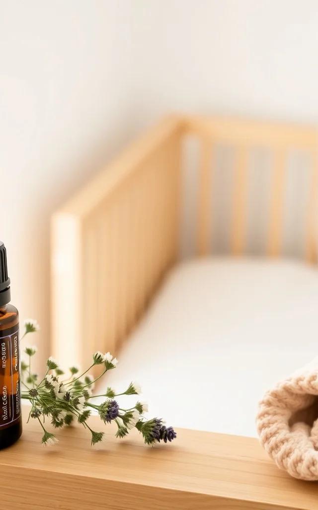 Rotina de Sono do Bebé e da Mãe com Óleos