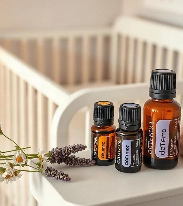 Mezcla de aceites esenciales para bebés que no duermen
